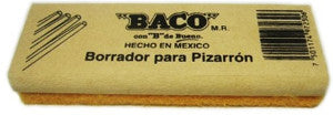 Borrador Baco para Pizarrón de Madera