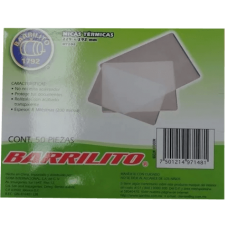 Mica Barrilito Carta 8 milésimas C/50