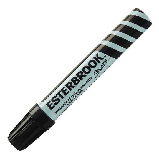 Marcador permanente Esterbrook negro